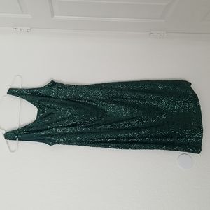 Green Sequin Dress